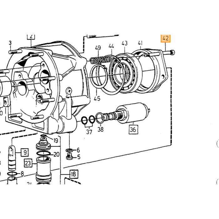 Volvo vis Volvo piece no 6814042