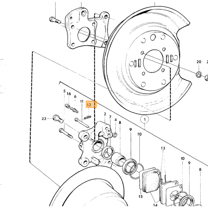 Volvo Pin Volvo piece no 686236