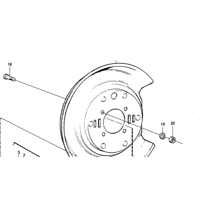 Volvo Assembly Frame Volvo piece no 687368