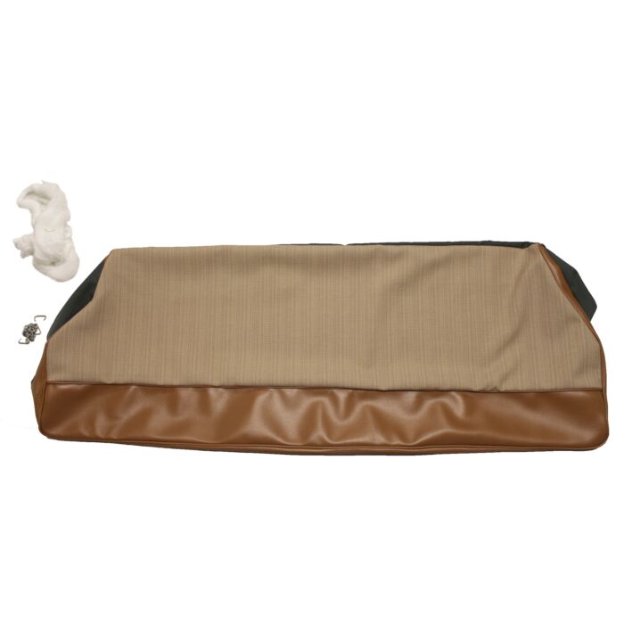 Ensemble de revêtement Volvo PV544 pour banquette arrière, housse marron 1960-1961, code 29-167, numéro de pièce Volvo 690045-46.