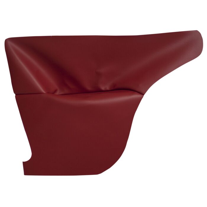 Bekleding Amazon 2 deurs zijpaneel cover rechts chter rood 1962-1963 409-236