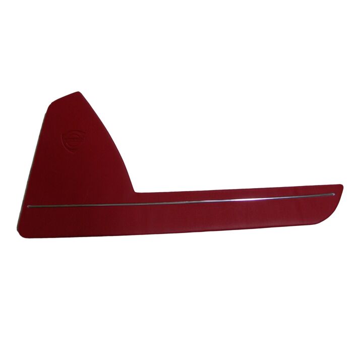 Volvo Upholstery P1800S doorpanel lower right side RED see 691047 Volvo piece no 691048