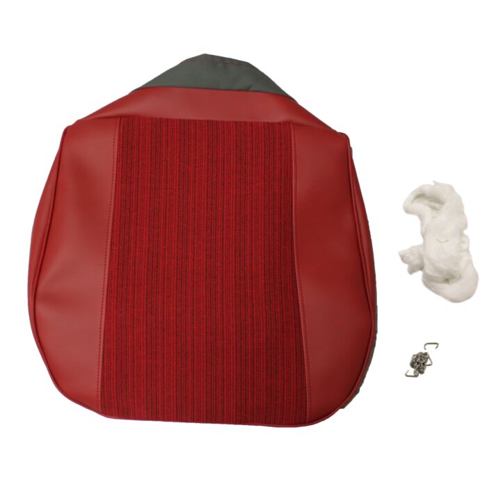 Volvo Rembourrage Housse de siège Amazon siège en tissu vinyle rouge + DOSSIER 1963-1964 159-251 414-247 incl 691235 Volvo piece no 691234