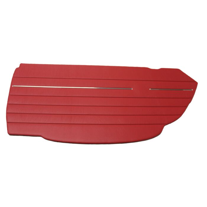 Volvo upholstery 1800S doorpanel L+R SET incl 691416T red For Volvo Volvo piece no 691415