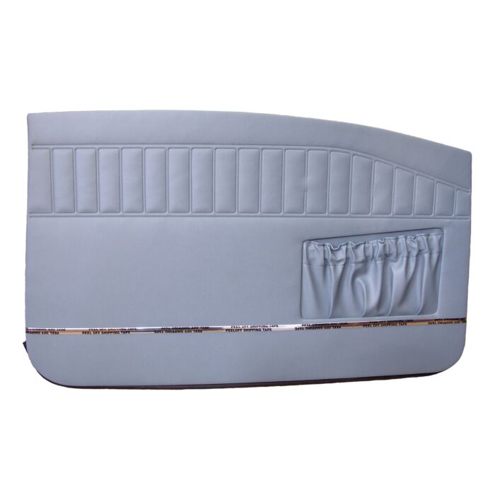 Volvo Garniture Amazon 2D Panneau de porte gauche bleu clair 1965 410-517 Volvo piece no 691512