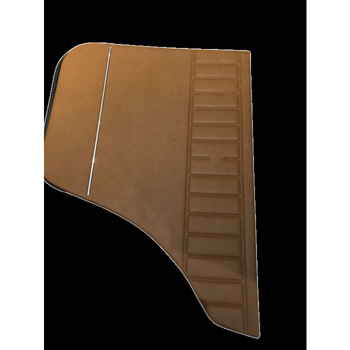 Volvo Garniture Amazon 4 portes panneau de porte arrière gauche marron 1966-1968 184-187-519 Volvo piece no 692149
