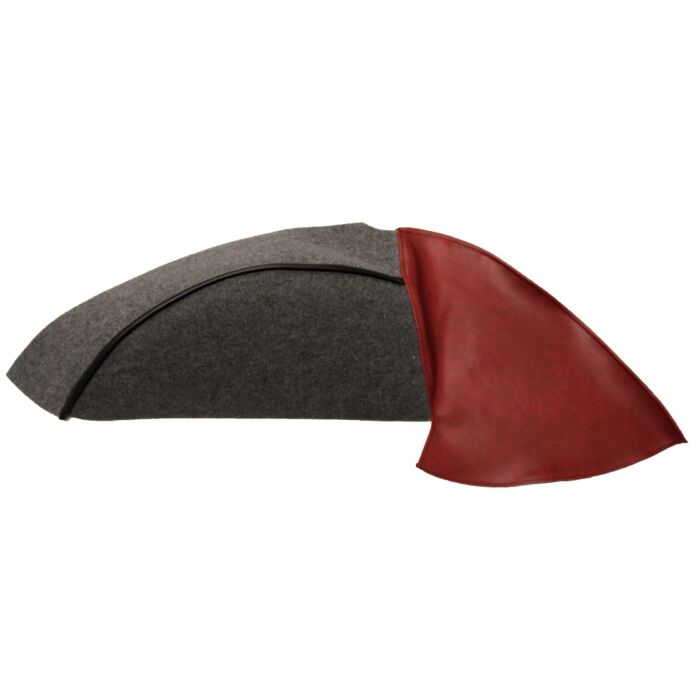 Ensemble de garniture de Volvo Amazon Combi, aile de roue rouge, arrière gauche + droite, incluant 692166 518 554, numéro de pièce Volvo 692165.
