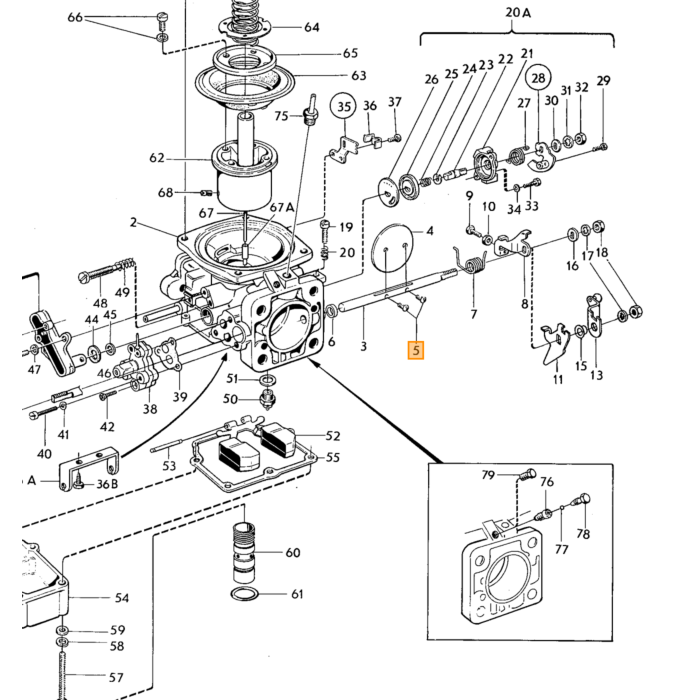 Volvo vis Volvo piece no 71693