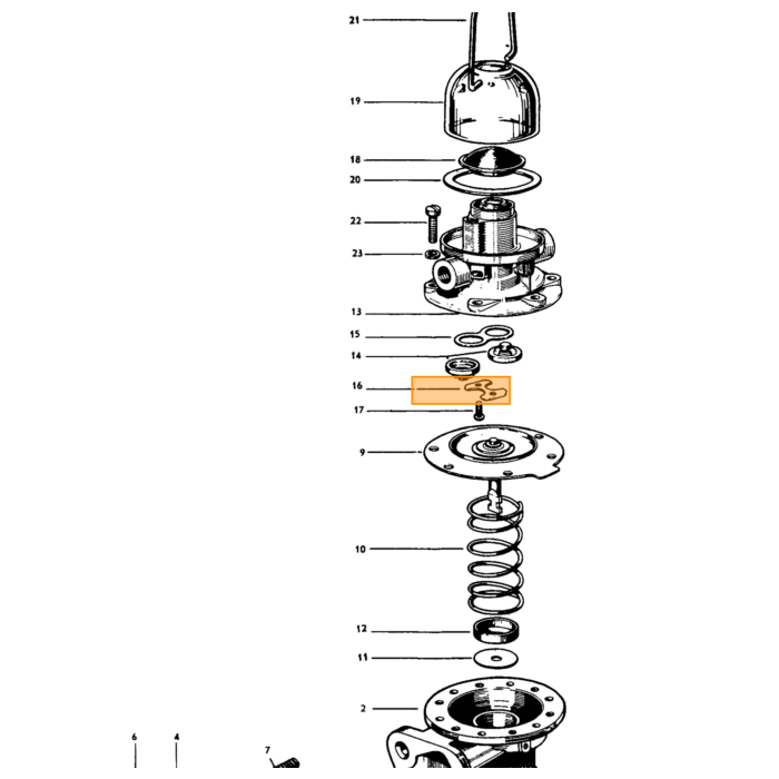 Volvo Gasket Volvo piece no 71917