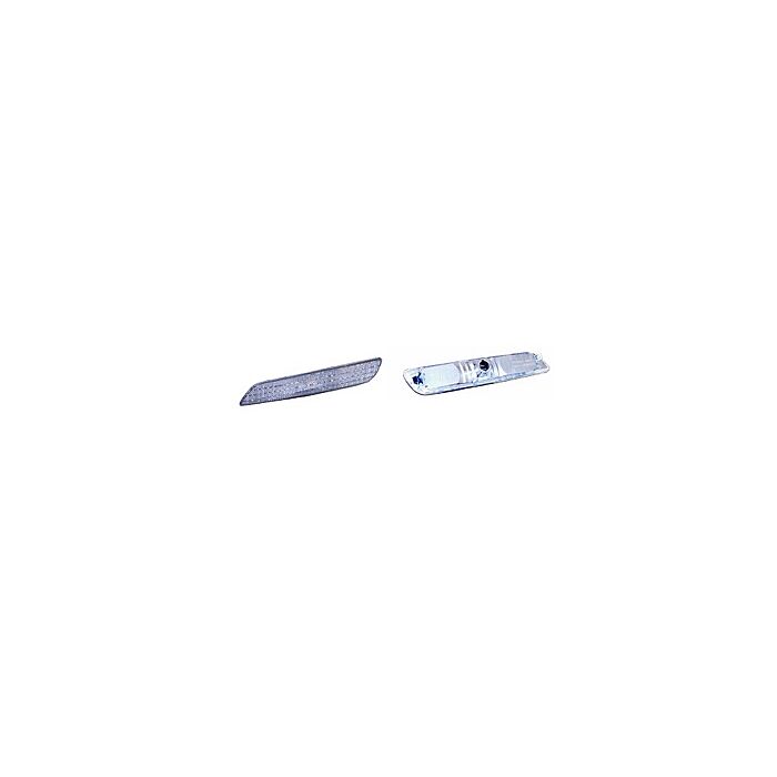 Éclairage latéral Volvo, lumière de côté jusqu'à l'arrière droit VOLVO S40 I -04 V40 I -04, numéro de pièce Volvo 90080907.