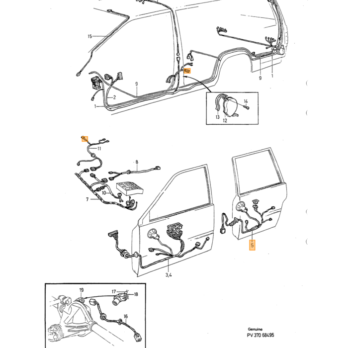 Produit Volvo - Faisceau de câbles Volvo, numéro de pièce 9139714