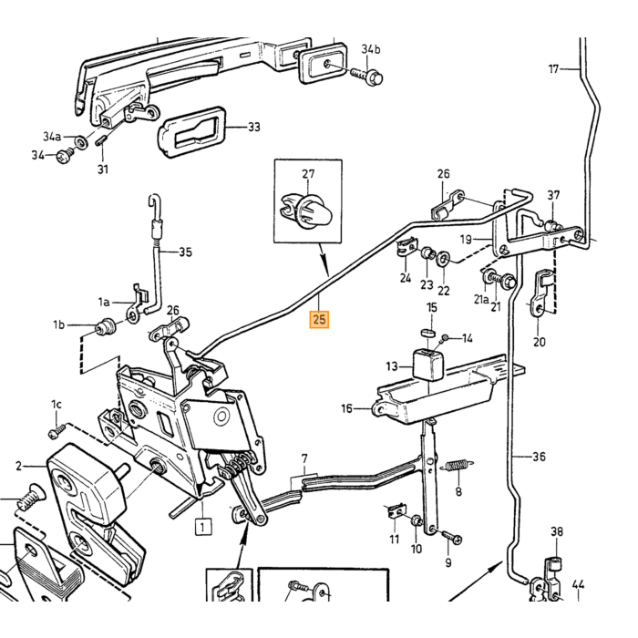 Liens de suspension Volvo, pièce Volvo n° 9152008