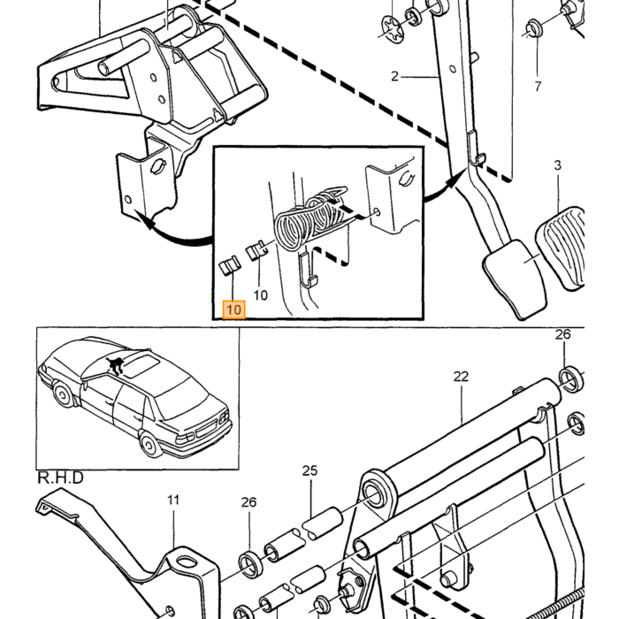 Volvo Capteur de pression Maître-cylindre de frein ABS Volvo V70 S70 850 C70 OEM ref 9173210 9173212 9173312 Volvo piece no 9173210