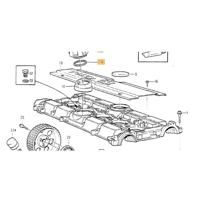 Volvo Tendeur de courroie de climatisation V70 classique V70n 850 S80 S70 D5252 TDI Volvo piece no 9179314