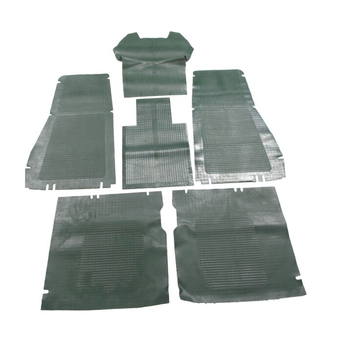 Volvo Jeu de tapis en caoutchouc Vert 444 A plus livrable Volvo piece no 93560