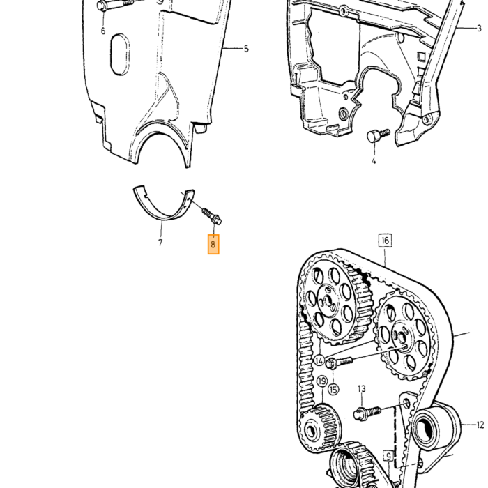 Anneau de retenue Volvo 1/4 pouce div numéro de pièce Volvo 941906