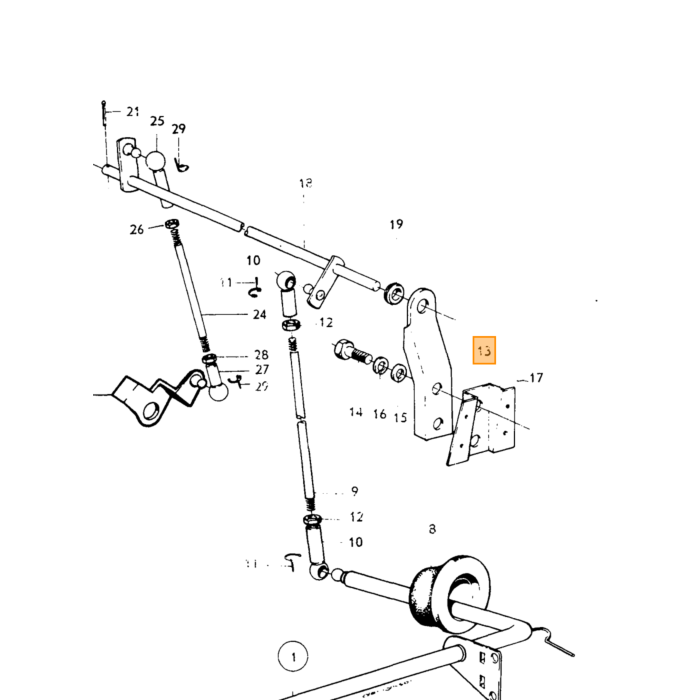 Volvo Câble de starter harnais d'ancrage pour Volvo Volvo piece no 942054
