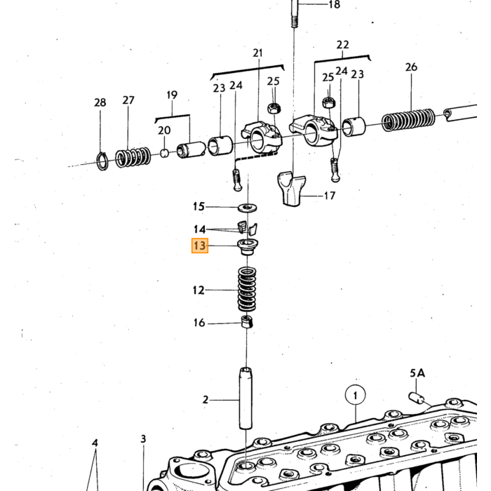 Pièce Volvo slot revet numéro de pièce Volvo 943780 pour Volvo