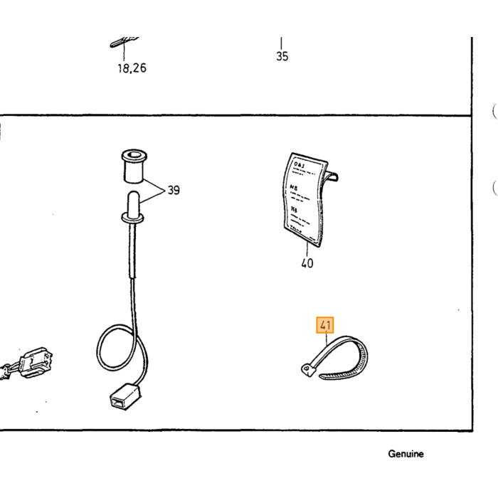 Diode Volvo, pièce Volvo numéro 9442401