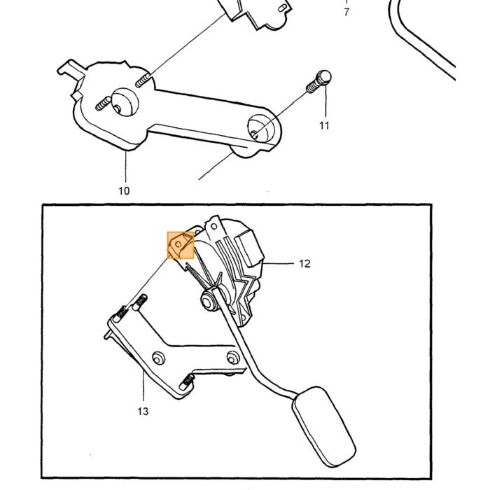 Support de tête sphérique de barre de gaz Volvo 120 130 220 200 300 700 900 P1800 P1800ES PV, numéro de pièce Volvo 946704