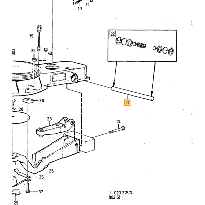 Volvo Injecteur bague cuivre B20F +B27E+B27F K tronic interne 8.44mm externe 11.5mm Volvo piece no 947620