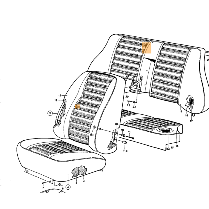 Volvo Bouton poussoir voir 94947 Volvo piece no 94944