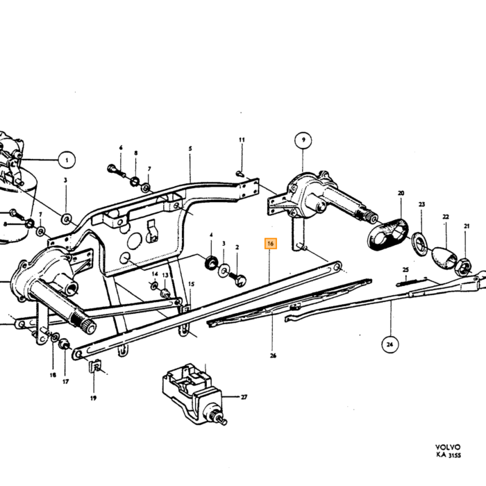 Pièce Volvo E-Cirklem numéro de pièce Volvo 951670