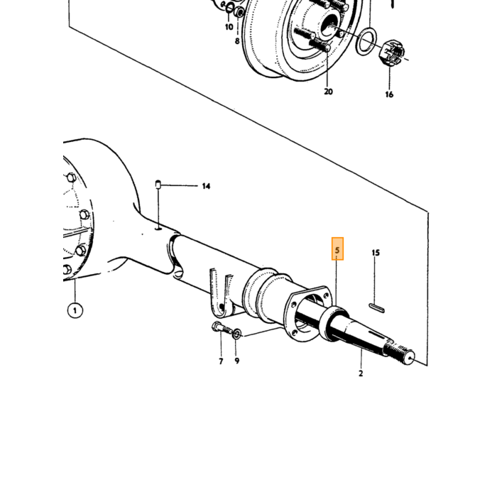 Volvo Bouchon Volvo piece no 952359