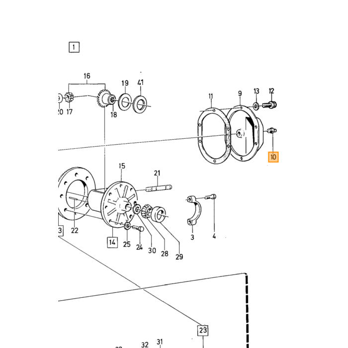 Volvo Bouchon Volvo piece no 952359