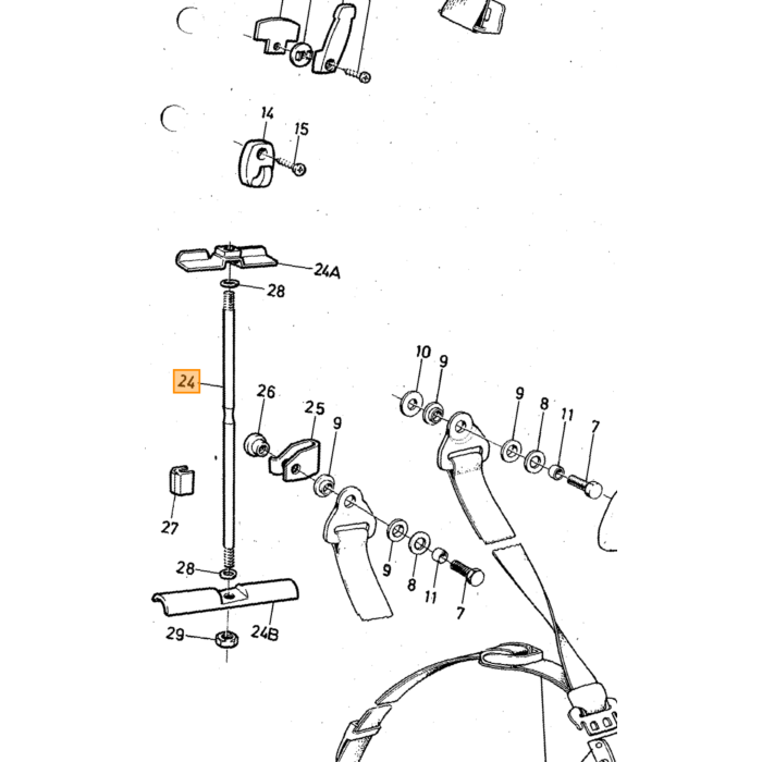 Montage de pince électrique pour câblage Volvo, pièce Volvo n° 952630