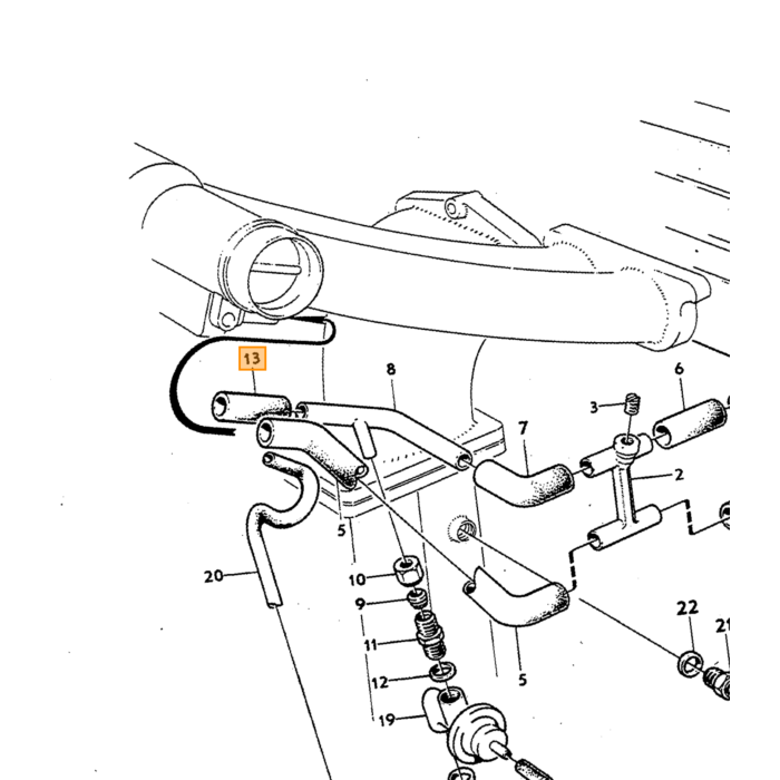 Pièce Volvo Veer revet numéro de pièce Volvo 955917