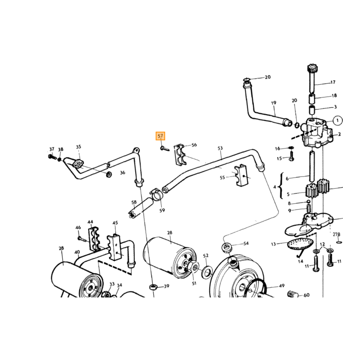 Vis de bateau Volvo, clapet solaire 240, montage Volvo, pièce numéro 960865 pour Volvo.