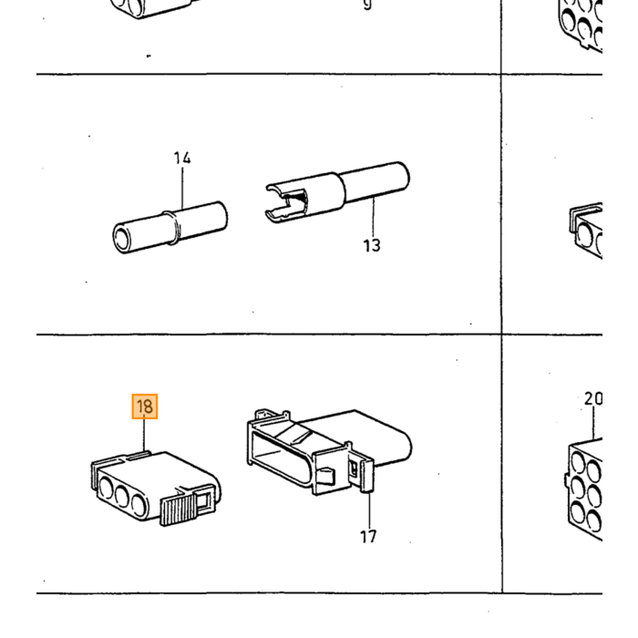 Joint d'étanchéité en caoutchouc pour câble Volvo pour 240 260 740 760 940 960 s90 v90 c70 850 s70 v70, numéro de pièce Volvo 967695
