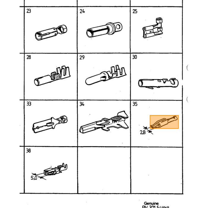 Joint d'étanchéité en caoutchouc pour câble Volvo pour 240 260 740 760 940 960 s90 v90 c70 850 s70 v70, numéro de pièce Volvo 967695