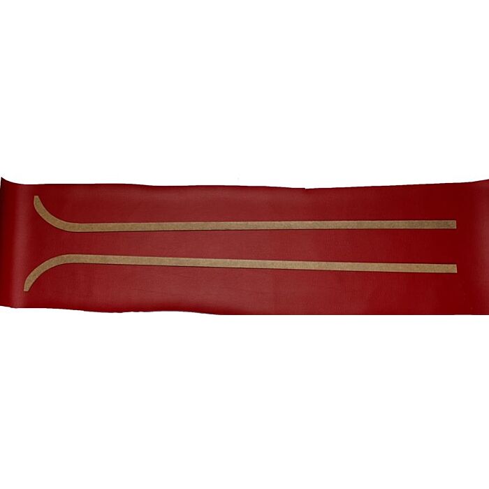 Volvo Sellerie PV544 Pilier B gauche rouge 1960-1961 Volvo piece no 98347