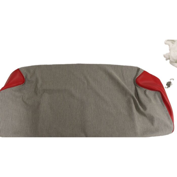Volvo Garniture 445 housse de siège arrière rouge-gris 215-153 219-174 Volvo piece no 98702