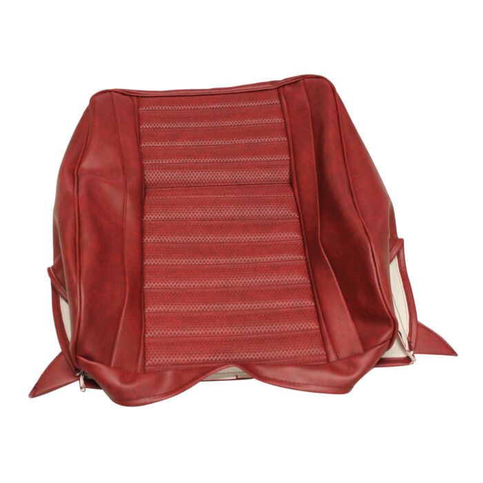 Bekleding Amazon stoelhoes rood vinyl rug 1965-1966 175-523 167-416-510-175-420-514 zie 691434