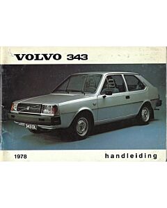 Manuel Volvo 343 1978 Néerlandais
