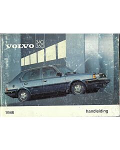 Manuel Volvo 340/360 1986 en Néerlandais