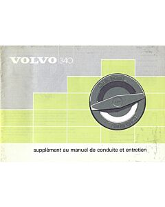Manuel Volvo 340 1986 en Français