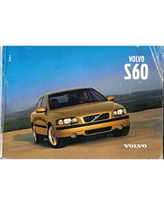 Manuel Volvo s60 2001 produit suédois