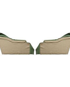 Bekleding achterzijde Panel  PV444A 47-50 geel/groen