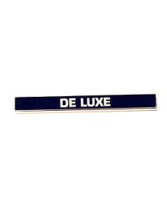 Embleem  140  DE LUXE achter op koffer