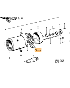 Startmotor VOLVO 240 260 760 780
