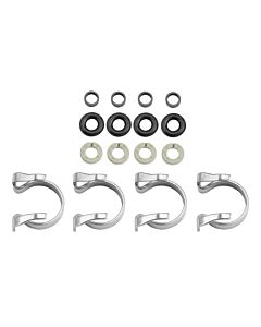 O-ring kit  Injectoren B-Max  C-Max  Ecosport  Fiesta  Focus  Galaxy  Grand C-Max  Kuga  Mondeo  S60  S80  S-Max  Tourneo Connect / Grand Tourneo Connect  Tourneo Courier  Transit Connect  Transit Courier  V40  V60  V70