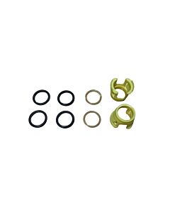 Kachelslang O-ring 8-delige set [ronde clips  buitenboord voor 9186847/9186849 kachelbuizen]