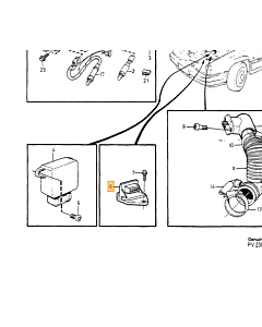 Druk SENSOR Volvo typeVolvo 850 : motor typeVolvo C70 (-2005)Volvo S70 V70 (-2000) : motor typeVolvo V70 XC (-2000)