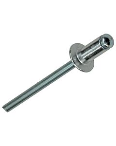 Popnagel voor stuurbegrenzer D: 4 mm L: 12 5 mm Universeel