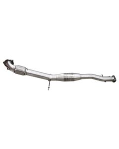 3 Inch Downpipe RVS met Racecat Volvo C30 - C70 - S40 - V50 T5 2004-