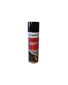 Spuitbus Bodembeschermer stone guard overschilderbaar zwart 500ml Wurth